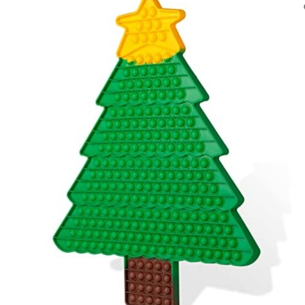 Giant Christmas Tree Fidget Popper